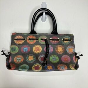 Dooney & Bourke Colorful Logo Satchel